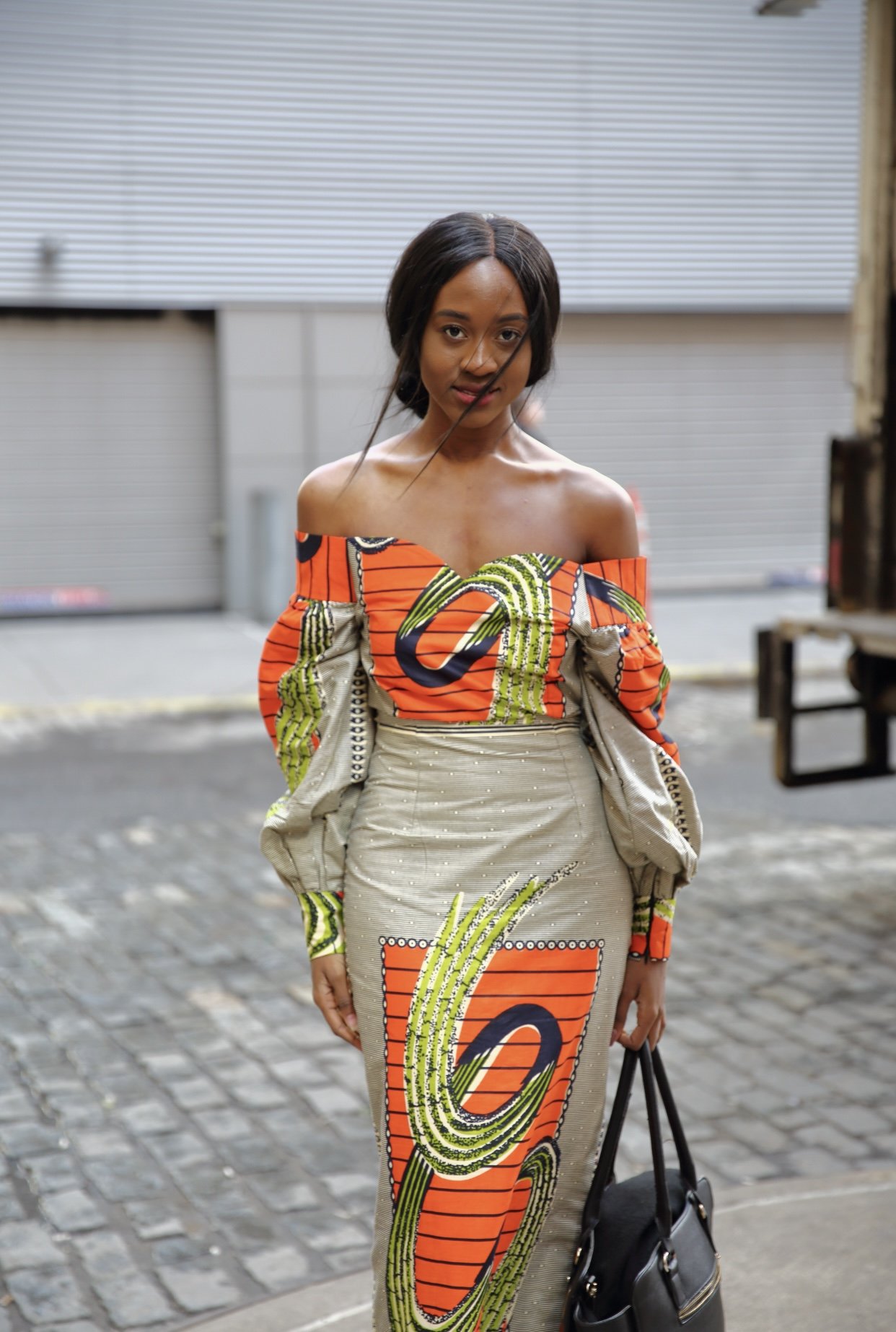 Nana Yaa Ansah in African Attire